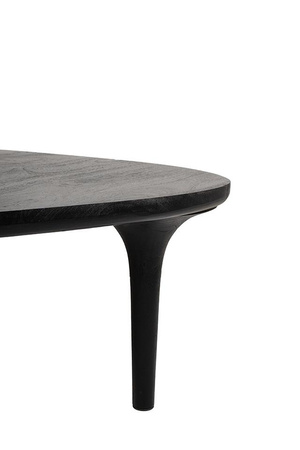 MaMaison stolik kawowy LAMINAR czarny / drewno (MM001501100340) - MaMaison