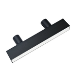 LINEAR LED LIGHT 10W 3000K FOR FLEXIBLE TRACK BLACK (23182 Zambelis) - Zambelis