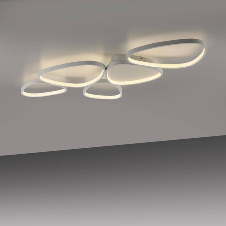 PEBBLES LAMPA SUFITOWA BIAŁY (14045-16) - Paul Neuhaus