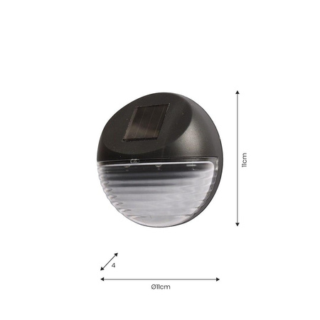 Lampa Solarna Wall 6000K IP44 (EKO0606) - Eko-Light