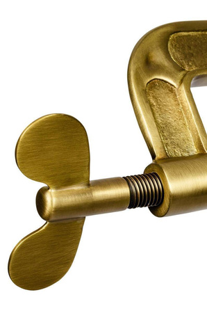 Lampa wisząca VICE mosiądz (MD10961-1S.BRASS) - King Home