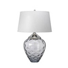 Lampa stołowa Samara - 2 źródła światła - Przydymione szkło (QN-SAMARA-TL-SMK) - Quintiesse