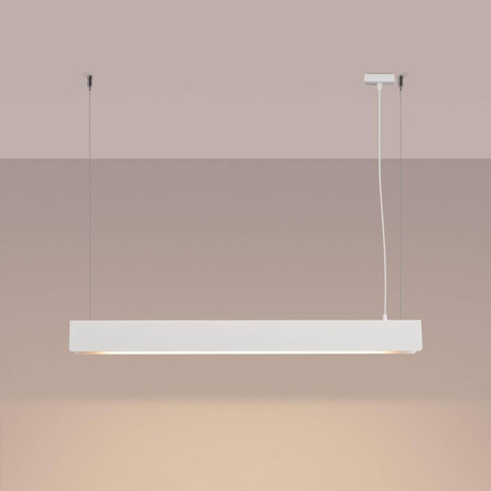 Nowoczesna lampa wisząca do kuchni SPARK biała (SL.1394) - Sollux Lighting