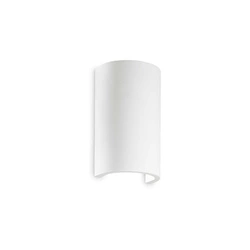 Lampa ścienna / Kinkiet FLASH GESSO Biały (FLASH_GESSO_AP1_ROUND) - Ideal Lux