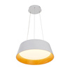 Lampa wisząca z efektownym kloszem FRILL LED biała 45 cm (ST-DL6487-WH) - Step into Design
