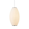 Lampa wisząca SILK BARREL biała 50 cm (ST-2335-20) - Step into Design