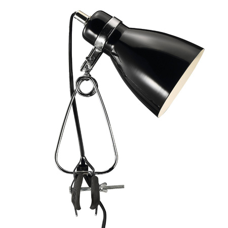 Lampa na klips CYCLONE Nordlux E14 15W Metal Czarny