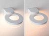 Oprawa elewacyjna CAPERA LED SH Zigbee12,5W 800lm 2200K-3000K czujnik ruchu i zmierzchu IP44 230V biały / aluminium (PL93114) - PAULMANN