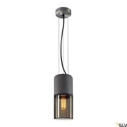 LISENNE, lampa wisząca, TC-(D,H,T,Q)SE, kolor kamienny szary, maks. 23 W (155714) - SLV