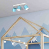Lampa sufitowa DIXIE BLUE 3xGX53 (MLP7606) - Milagro