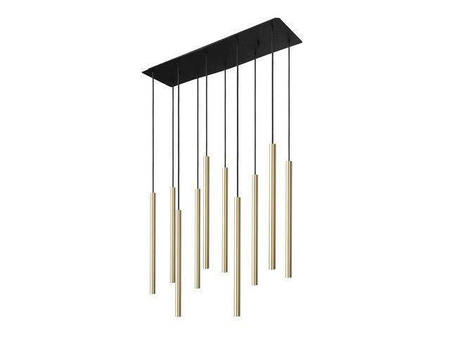 LAMPA WISZĄCA LASER X SOLID BRASS | MOSIĄDZ (8924) - Nowodvorski - żyrandol