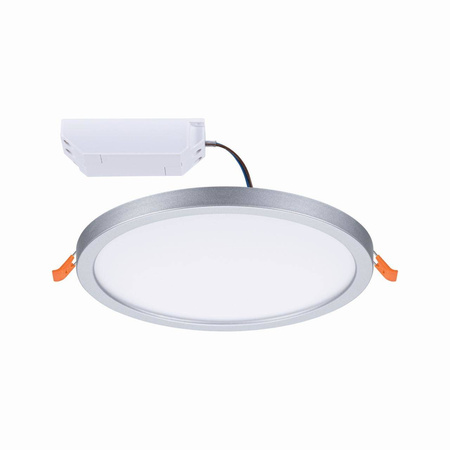 Plafoniera VariFit AREO LED DIM 13W 1200lm 4000K okrągła 175mm IP44 230V chrom matowy / tworzywo sztuczne (PL93057) - PAULMANN