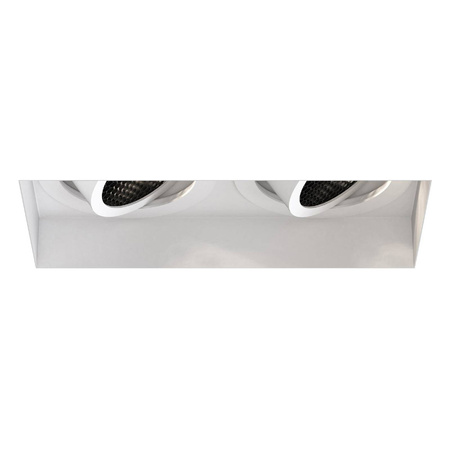 Lampa Wpuszczana Trimless Square Twin Adjustable Matowy Biały (1248022) - Astro Lighting