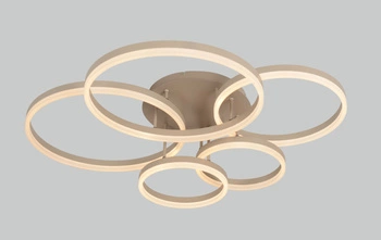 Lampa sufitowa z opcją ściemniania piątka RAVELO piaskowy (9055-513) - 