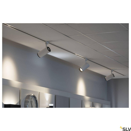 3~ NUMINOS® PHASE M, lampa z systemem 3-fazowym, biała/czarna 2700 K 24° (1004174) - SLV