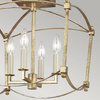 Lampa sufitowa Thayer - 4 źródła światła (QN-THAYER-SF-ADB) - Quintiesse