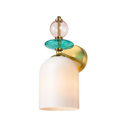 Kinkiet Tropea biały 1xE27 (LP-2004/1W WH) - Light Prestige