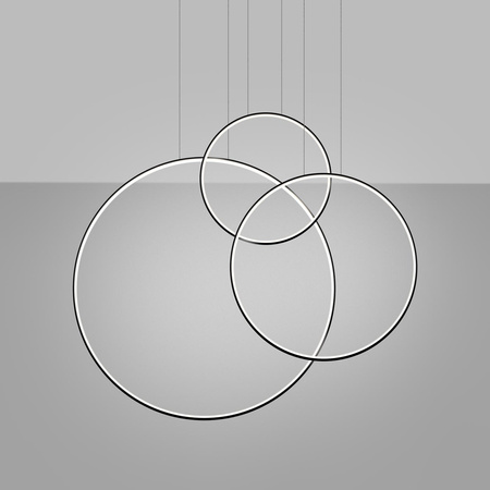 Lampa wisząca RIO 3 55/78/110 czarna LED 4000K (TH.541) - Thoro Lighting