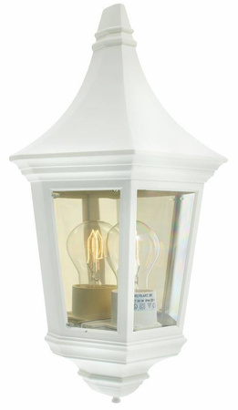Kinkiet zewnętrzny VENEDIG 261 WHITE E27 LED 9W Norlys