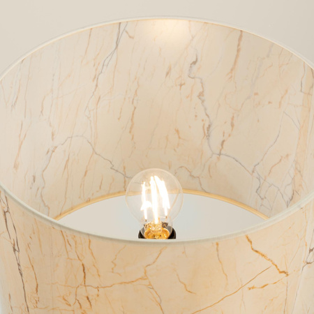 Lampa podłogowa NEVIA beżowy marmur (SL.1854) - Sollux Lighting