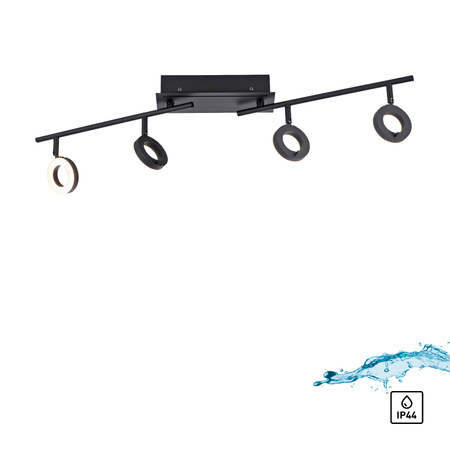 SILEDA LAMPA SUFITOWA CZARNY (6786-13) - Paul Neuhaus