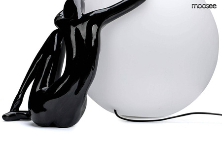 Designerska lampa podłogowa UOMO 50 czarna (MSE1501100454) - Moosee