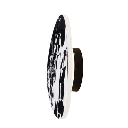 MAXLIGHT W0391 KINKIET MARBLES 6W CZARNY