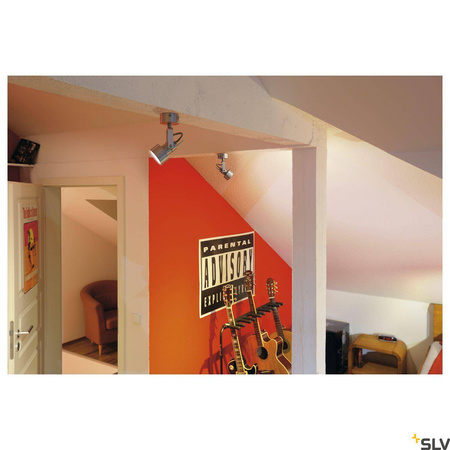 INDA, lampa ścienna i sufitowa, spot, QPAR51, szczotkowane aluminium, maks. 50 W (147559) - SLV