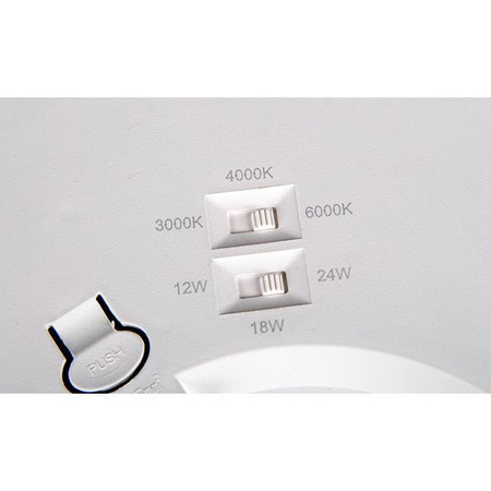 Panel LED 8-in-1 24W biały 3/4/6000K (XD-LP240) - Xudo