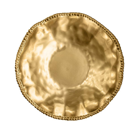 KARE komplet 2 półmisków BELL 36 cm       złoty (60498) - Kare Design