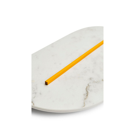 ROKKE STONE biała lampa ścienna / kinkiet z ozdobnym detalem (RKS21020) - Ummo