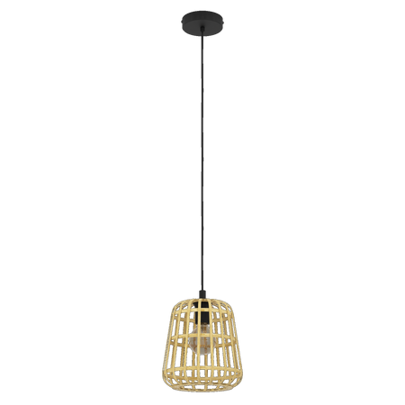 Lampa wisząca MONTEZUELO czarna (390152) - EGLO