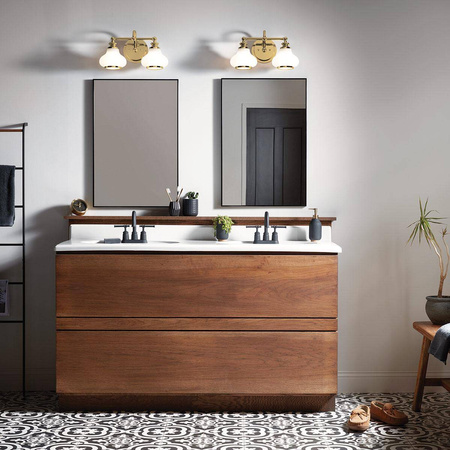 Kinkiet Ainsley (HK-AINSLEY2-BATH-BB) - Elstead Lighting