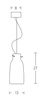 PENDANT 1L CLAY (1665 Zambelis) - Zambelis