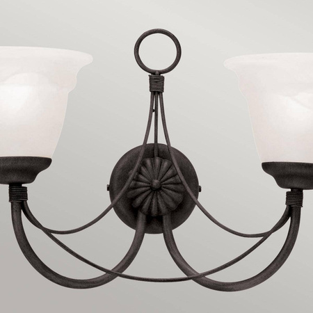 Kinkiet Carisbrooke (CB2-BLACK) - Elstead Lighting