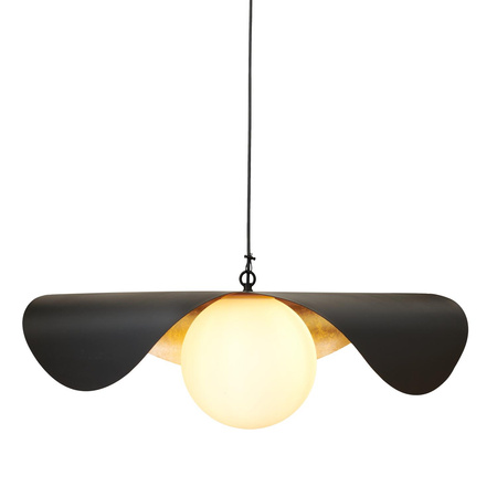 Lampa wisząca ENZO czarno złota 60 cm (ST-F22020601-D60 black) - Step into Design