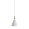 PENDANT 1L ALUMINIUM WHITE (1513-W Zambelis) - Zambelis