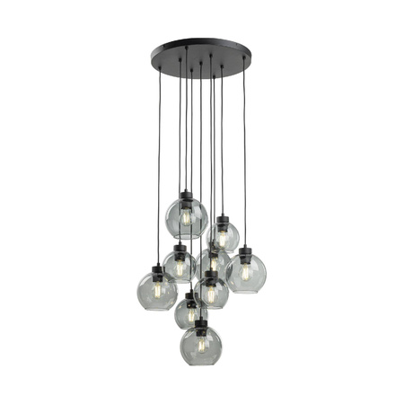 Lampa wisząca CUBUS GRAPHITE 9 KOŁO (10208) - TK Lighting
