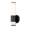 Kinkiet LED Facet - Matowa czerń (QN-FACET-LED1-BK-BATH) - Quintiesse