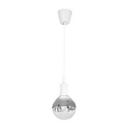 LAMPA WISZĄCA BUBBLE WHITE 5W E14 LED (ML461) - Milagro