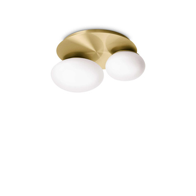 Lampa Sufitowa NINFEA Mosiądz (NINFEA_PL2_OTTONE) - Ideal Lux