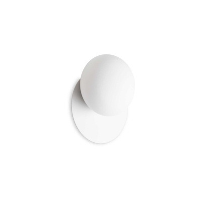 Lampa ścienna / Kinkiet NINFEA Biały (NINFEA_AP1_BIANCO) - Ideal Lux