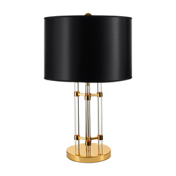 Lampa stołowa EXCLUSIVO czarna 65 cm (DN921) - Step into Design