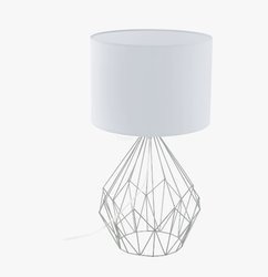 Lampa stołowa PEDREGAL 1 biała (95187 - EGLO)