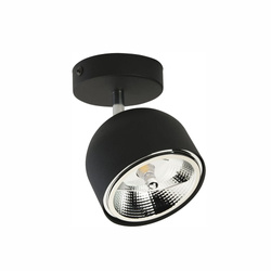 Lampa sufitowa ALTEA czarna 1 PŁ + ŻARÓWKA (6517) - TK Lighting