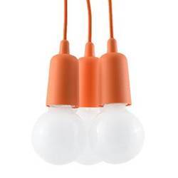 Lampa wisząca DIEGO 3 pomarańczowy  (SL.0585) - Sollux