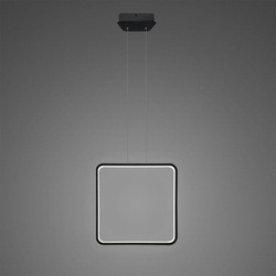Lampa wisząca Ledowe Kwadraty No. 1 X Φ40 in 3k czarna Altavola Design (LA079/X_40_in_3k_black) - ALTAVOLA DESIGN
