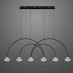 Lampa wisząca TIFFANY No. 3 CL4 Altavola Design (LA059/CL4_black) - ALTAVOLA DESIGN