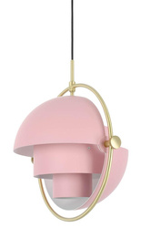 Lampa wisząca VARIA różowa - stal węglowa (GLT3830S.PINK) - King Home