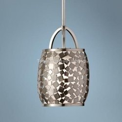 Lampa wisząca ZARA kol. STALOWY  (FE/ZARA/P) - Feiss- Elstead Lighting - żyrandol